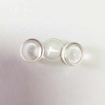 Asferična leća, promjer 13 mm, žarišna duljina 14 mm, od optičkog stakla