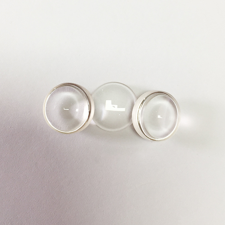 Asferična leća, promjer 13 mm, žarišna duljina 14 mm, od optičkog stakla