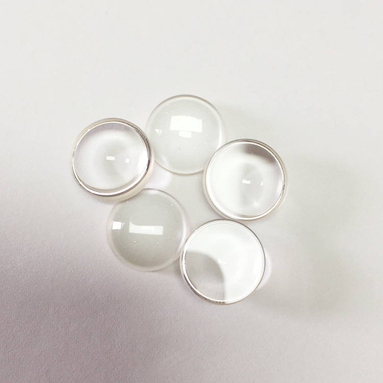 Asferična leća, promjer 13 mm, žarišna duljina 14 mm, od optičkog stakla
