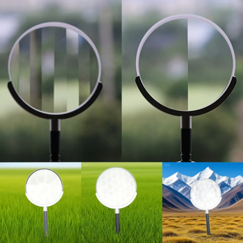 Prizmás szűrő kaleidoszkópos hatással és lineáris ghosting effektussal kamerákhoz, modell SC01