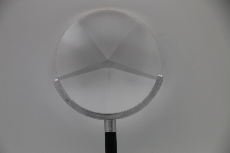 Prizmás szűrő kaleidoszkópos hatással és lineáris ghosting effektussal kamerákhoz, modell SC01