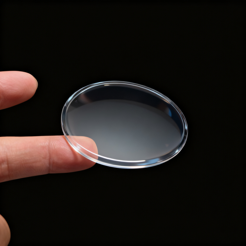 Optikai üveg aszférikus vetítő lencse autó lámpákhoz és színpadi világításhoz