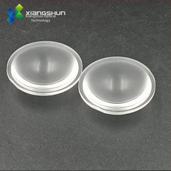 LED zseblámpa lencse, plano-konvex lencse, Ø38 mm, 9,6 mm vastagság, PMMA, 6–60°