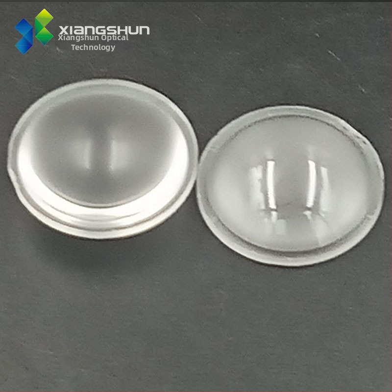 LED zseblámpa lencse, plano-konvex lencse, Ø38 mm, 9,6 mm vastagság, PMMA, 6–60°