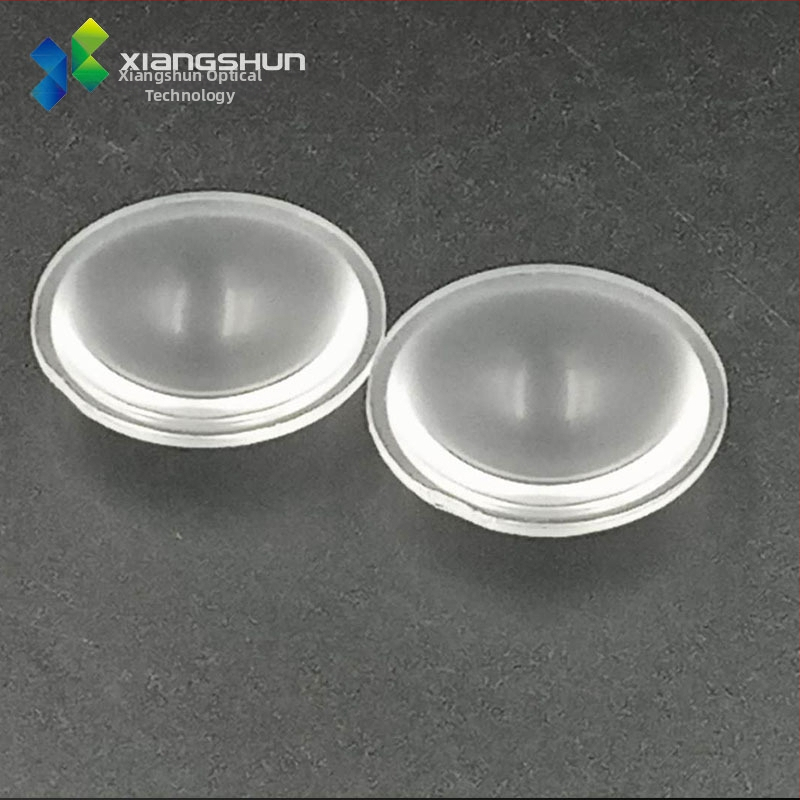 LED zseblámpa lencse, plano-konvex lencse, Ø38 mm, 9,6 mm vastagság, PMMA, 6–60°