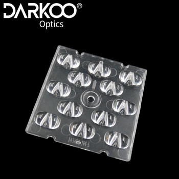 Modul lentilă LED pentru stradă – DARKOO Optics DK-5050-143 50-TPI-S-16H1, PC anti-UV, personalizare disponibilă, potrivit pentru drumuri principale, secundare, fabrici, școli, grădini