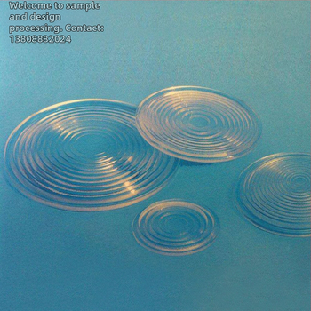 Fresnelova šošovka pre jemné svetlo v fotografii — model F50-300, optické sklo, značka BXZ