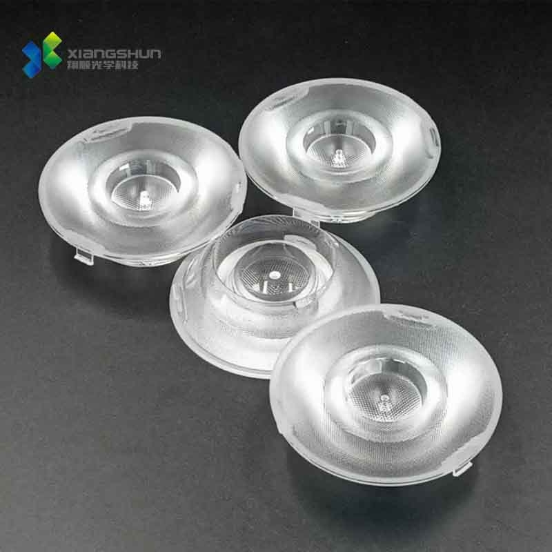 MKD-655 LED optikai lencse, 30°, PMMA, 4 lyuk, 228 g