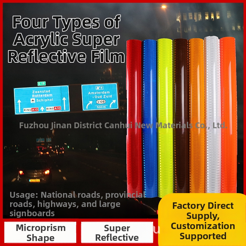 Отразяващ филм Canhui – Национален стандарт, серии 2–5, работна температура -30°C до 60°C, лицензирани частни марки