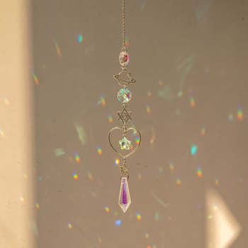 Suncatcher Crystal Prism Ball – Geometrijski oblik, Kristalni materijal, PP vrećica pakiranje