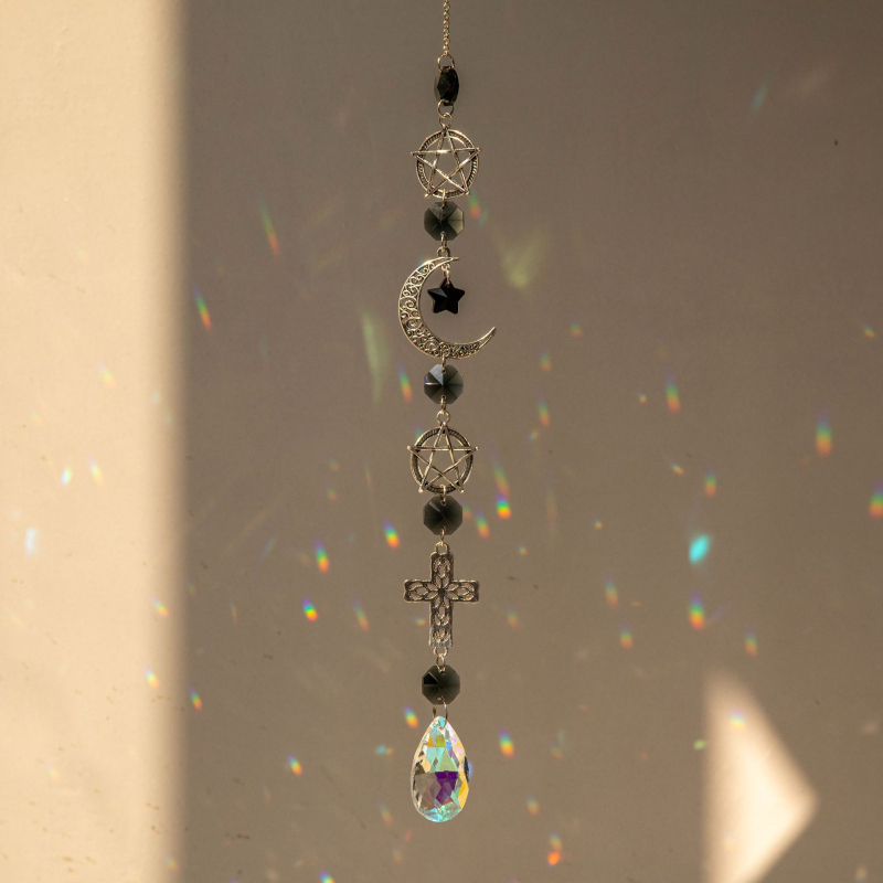 Suncatcher Crystal Prism Ball – Geometrijski oblik, Kristalni materijal, PP vrećica pakiranje