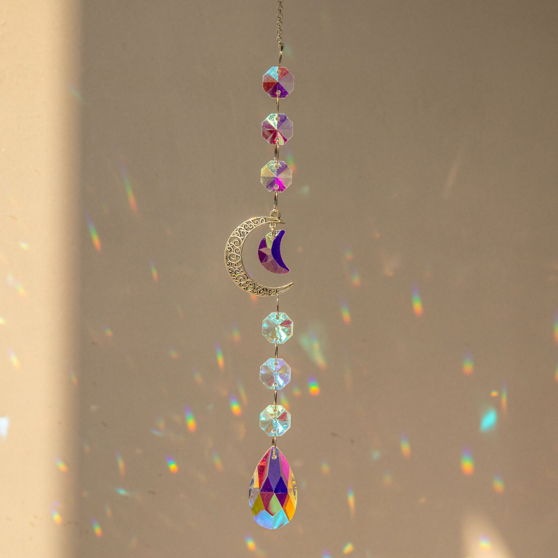 Suncatcher Crystal Prism Ball – Geometrijski oblik, Kristalni materijal, PP vrećica pakiranje