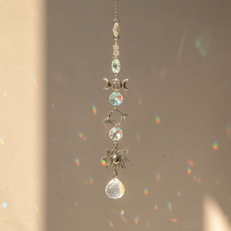 Suncatcher Crystal Prism Ball – Geometrijski oblik, Kristalni materijal, PP vrećica pakiranje