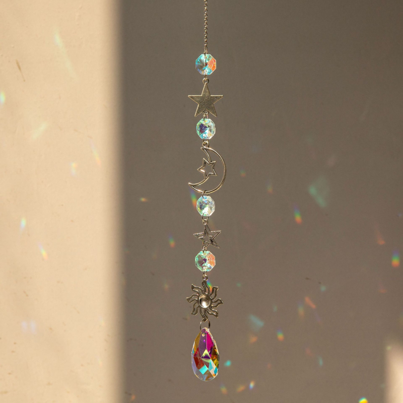 Suncatcher Crystal Prism Ball – Geometrijski oblik, Kristalni materijal, PP vrećica pakiranje