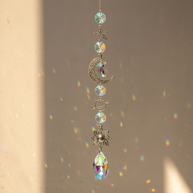 Suncatcher Crystal Prism Ball – Geometrijski oblik, Kristalni materijal, PP vrećica pakiranje