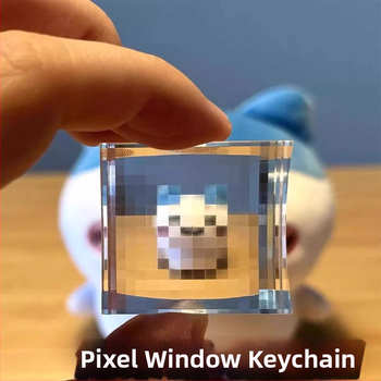 Κλειδοθήκη Minecraft - ακρυλικό, μάρκα Yuke, καρτούν στυλ, αξεσουάρ κλειδιού
