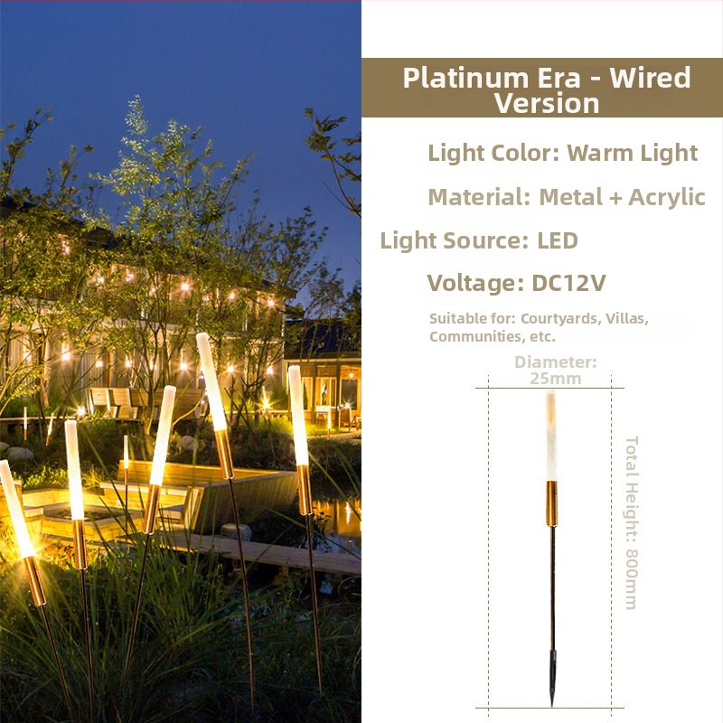 LED krajinné svetlo XY-003, Xu Ya, materiál: akryl + hardvér, IP65