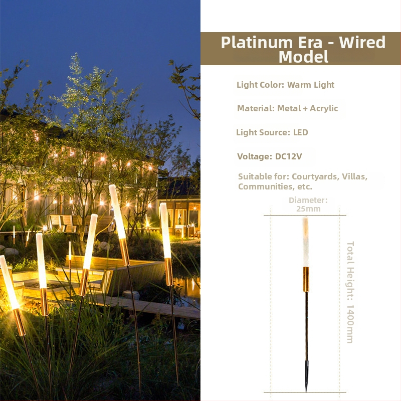 LED krajinné svetlo XY-003, Xu Ya, materiál: akryl + hardvér, IP65