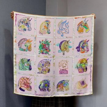 Mu Si Ke selyem Twill négyszögletes sál, 14 momme, nehéz selyem, 100% selyem, meleg, napvédő és porvédelem, tavasz-őszi