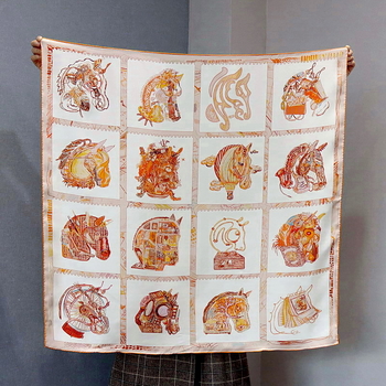 Mu Si Ke selyem Twill négyszögletes sál, 14 momme, nehéz selyem, 100% selyem, meleg, napvédő és porvédelem, tavasz-őszi