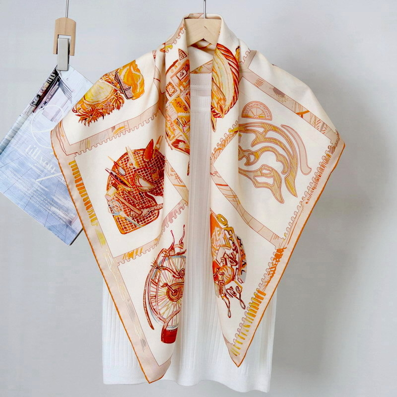 Mu Si Ke selyem Twill négyszögletes sál, 14 momme, nehéz selyem, 100% selyem, meleg, napvédő és porvédelem, tavasz-őszi