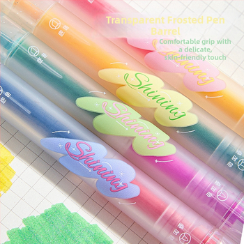 MOYL KBX-6365 Kaheotsaline marker, Plastist kere, Kastiga pakendatud, Kohandamine saadaval, Kustutamat