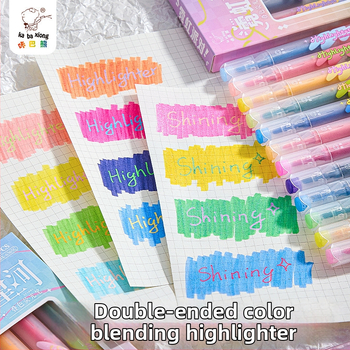 MOYL KBX-6365 Kaheotsaline marker, Plastist kere, Kastiga pakendatud, Kohandamine saadaval, Kustutamat