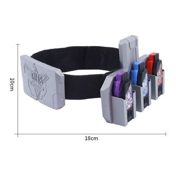 U Shield vöö kotis võtmete hoidmisega, plastmassist mänguasi, 3u Shield rihm