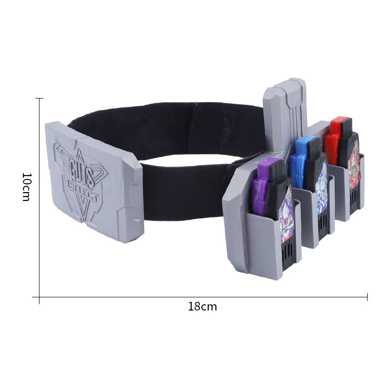 U Shield vöö kotis võtmete hoidmisega, plastmassist mänguasi, 3u Shield rihm
