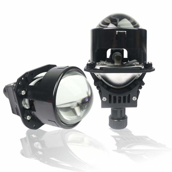 Iboom 2,5-inčni dvostruki automobilski far s integriranim LED-om, 65W, kompatibilan s H4/H7