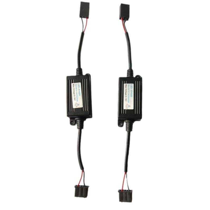 Autol LED visokou snaga dekoder s lećom — H4/H7/H1/H11/9005/9006, 9-16V, 2,5A, metalno kućište, za Mercedes-Benz, BMW i Volkswagen