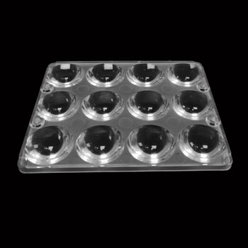 LED μονάδα ML-133x108-12 με convex γυαλιστερή λυχνία, PMMA περίβλημα; ρυθμιζόμενος ακτίνας 3–60°, διαπερατότητα φωτός: υλικό 92%, φακός 82%