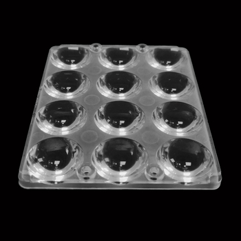 LED μονάδα ML-133x108-12 με convex γυαλιστερή λυχνία, PMMA περίβλημα; ρυθμιζόμενος ακτίνας 3–60°, διαπερατότητα φωτός: υλικό 92%, φακός 82%