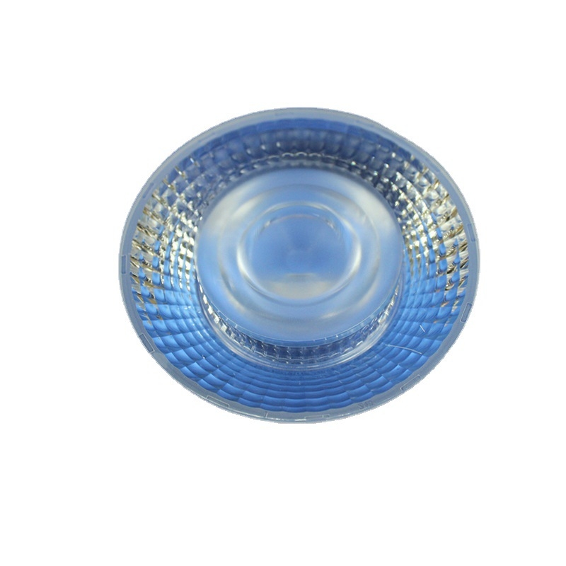 Οπτικός φακός COB LED, μοντέλο CR, PMMA, διαπερατότητα φωτός 98%, γωνίες δέσμης 12/24/36/60