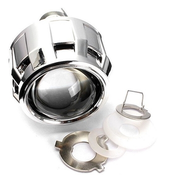 Lentilă universală cu dublu fascicul Xenon pentru faruri H1/H7/H4, fascicul aproape și departe, 12V, IP65, 6000 lm, durată de viață 30.000 h