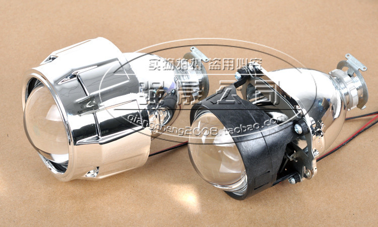 Lentilă universală cu dublu fascicul Xenon pentru faruri H1/H7/H4, fascicul aproape și departe, 12V, IP65, 6000 lm, durată de viață 30.000 h