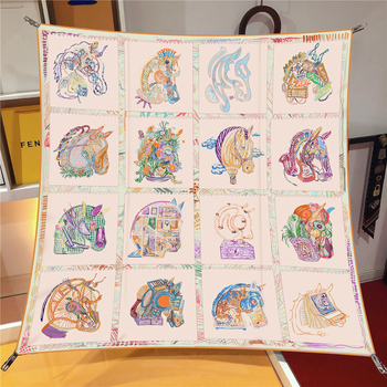 Twill poliészter négyszögletes sál gyorsan száradó funkcióval, napvédő és porvédő, minden évszakban viselhető