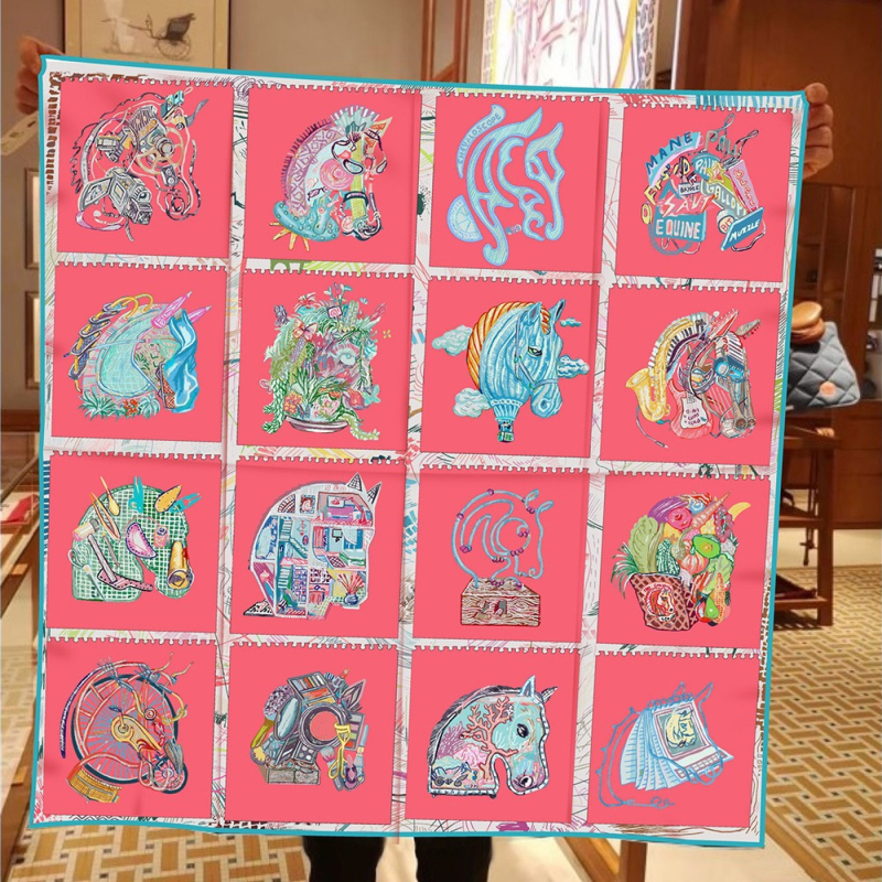 Twill poliészter négyszögletes sál gyorsan száradó funkcióval, napvédő és porvédő, minden évszakban viselhető