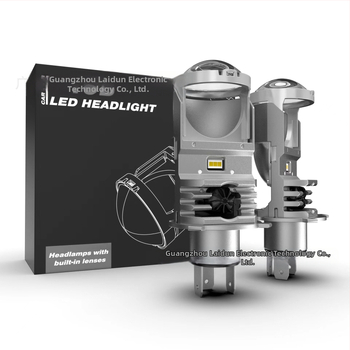 H4 LED svjetlo s lećom, bi-LED leća, plug-and-play instalacija, visoka svjetlina, 55W, 12V, 5800 lm