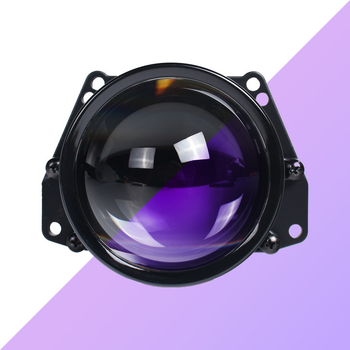 Lentilă LED far auto, cu lampă dublă și efect laser, 85W, 12V, durată 50.000h, aluminiu de aviație, model M3