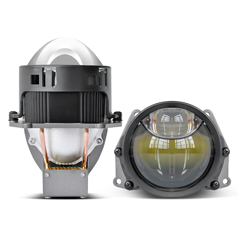 Automobilski LED far V8 — avionski aluminij, 12V, 55/65W, IP67, 30000 sati