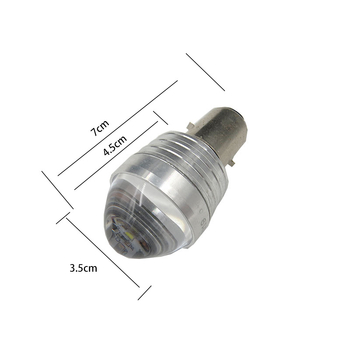 Far LED pentru motocicletă cu lentilă dublă, 5W, 12-80V, 400 lm