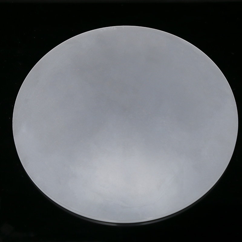 Lentilă plan-convex HK9 – distanța focală 209 mm – sticlă optică, lentilă de proiecție și telelentilă; Aplicații: iluminare LED, teste digitale, AI/AR/VR