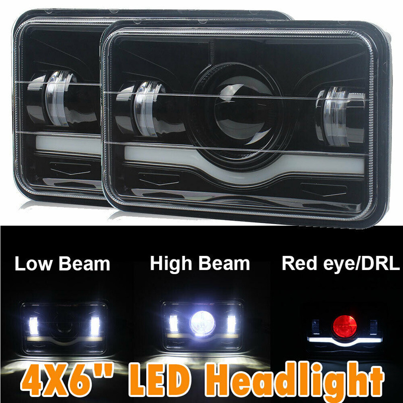 Far LED pentru Jeep Wrangler, 4000 lm, 12V, 40W, IP67, durată 50.000 ore
