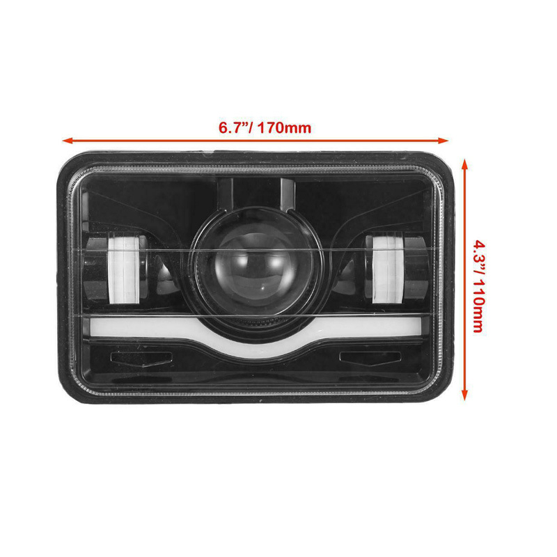 Far LED pentru Jeep Wrangler, 4000 lm, 12V, 40W, IP67, durată 50.000 ore