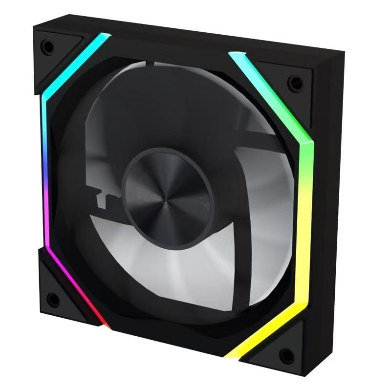 Ice Extreme Hero DXK-00037 számítógép-ház ventilátor ARGB szinkronnal, PWM intelligens hőmérséklet-vezérlés, nagy teljesítményű hűtés