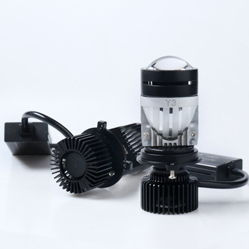 Tacpro H4 LED prednje svjetlo za automobil s trifokalnom lećom, 70W, 12-24V, 5000lm, upravljanje putem aplikacije, fisheye svjetlo
