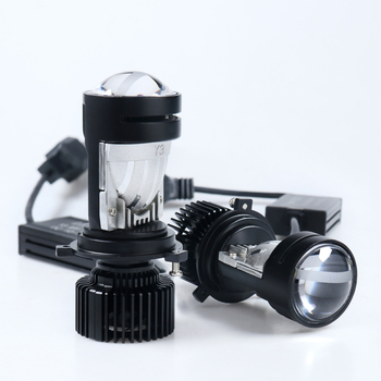 Tacpro H4 LED prednje svjetlo za automobil s trifokalnom lećom, 70W, 12-24V, 5000lm, upravljanje putem aplikacije, fisheye svjetlo