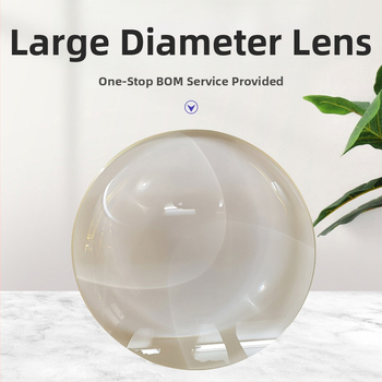 Yufeng sklenená optická šošovka s veľkým otvorom, konvexné zväčšovacie sklo pre digitálne elektronické optické prístroje