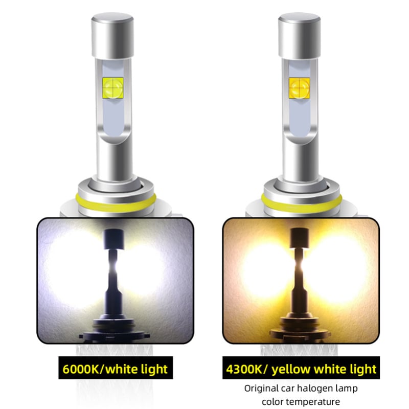 TiHOM far LED pentru mașină cu XHP50, 52W, 12V, IP67, 5760 lm